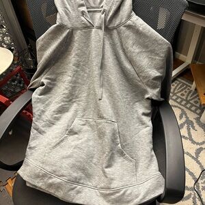 Gray Hoodie with Front Pocket